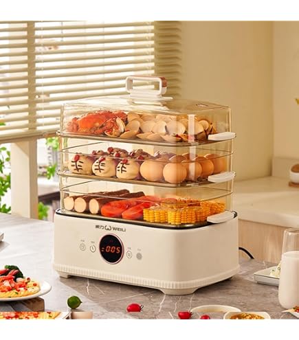 Amazon | 電気スチームマシン 肉まん保温蒸し器 中華まん用 業務用